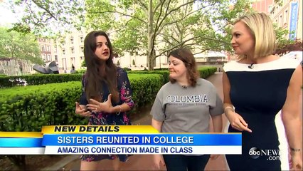 Sisters Separated as Kids Find Each Other in Columbia University Class