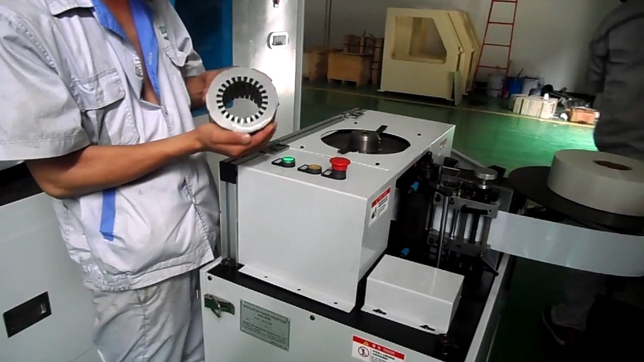 Stator Insulation Paper inserting machine-Nide Mechanical