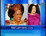 Women Rally: President Jonathan's Wife Visits Lagos, Tasks Women on Peaceful Co-Existence