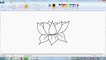 Easy Kids Drawing Lessons : How to Draw a flower- LOTUS  easy for KIDS