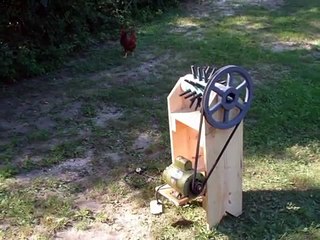 Homemade Chicken Plucker