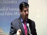 Lecture in Columbia University by City Nazim Karachi Syed Mustafa Kamal