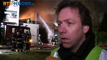 Brandweerman omgekomen bij grote brand in Veendam