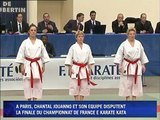Chantal Jouanno, championne de karaté
