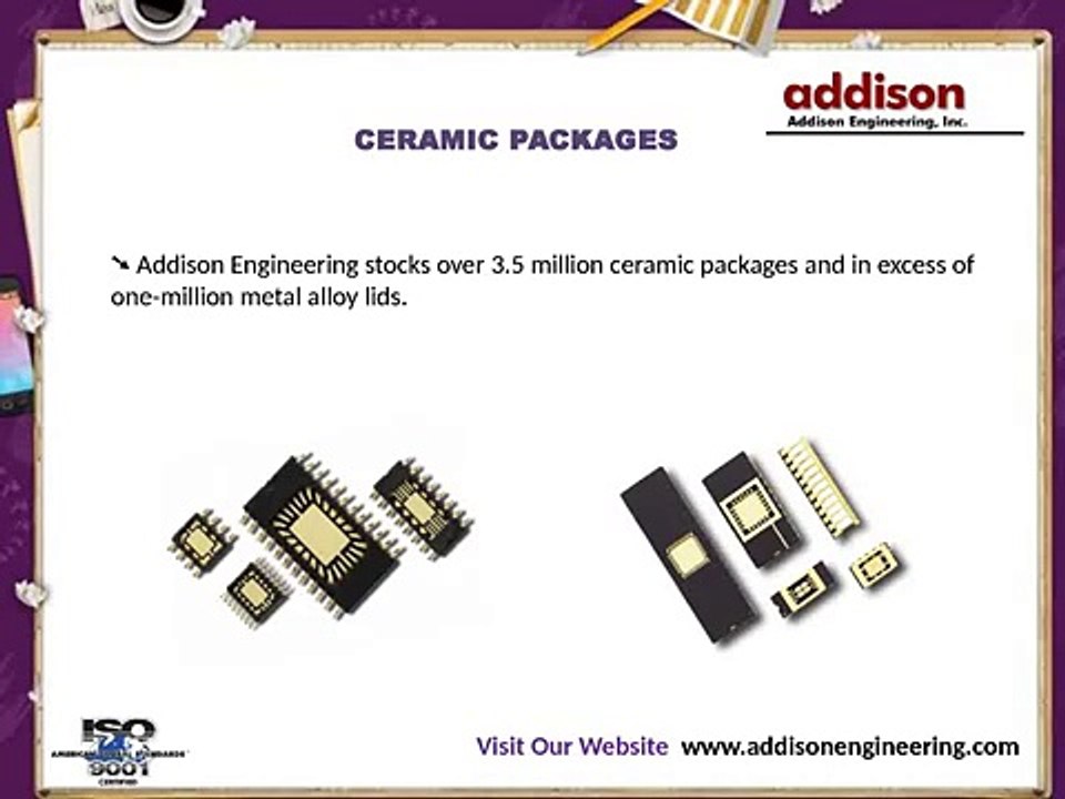 ceramic packages Addison Engineering