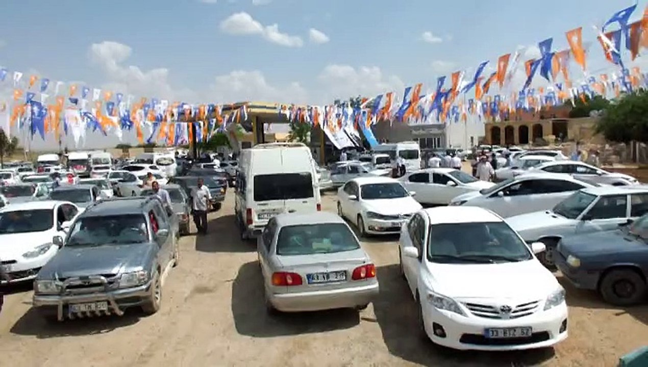 ERDOĞAN MİTİNGİ HARRAN TAM KADRO 2015harran