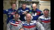Expedition 37/38 Crew Docks to the Space Station and Talks to Family Back on Earth