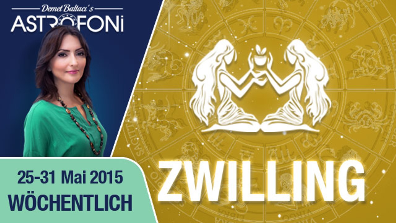Monatliches Horoskop zum Sternzeichen Zwilling (25-31 Mai 2015)