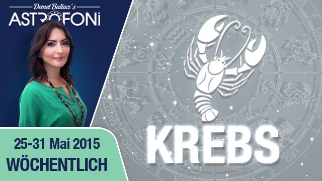 Monatliches Horoskop zum Sternzeichen Krebs (25-31 Mai 2015)