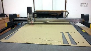 car mat floor carpet CNC cutting table production machine