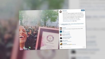 Dwayne Johnson rompe el record de Selfies en el lanzamiento de San Andreas