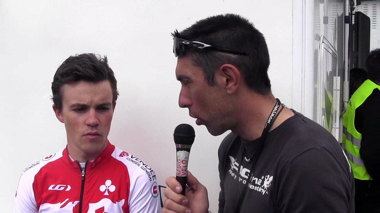 Interview de Loic Bouchereau (Vendée U) après la Ronde de l'Isard 2015