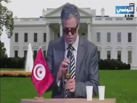 اقوى تفريكة على خطاب الباجي في امريكا وحكايتو مع المترجم