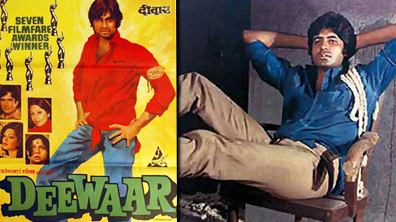 Amitabh's 'Deewar' Look Was 'Tailor's Mistake'