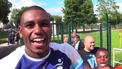 Melvyn Gomez dit Warlo, exécuteur du RC Auxerrois