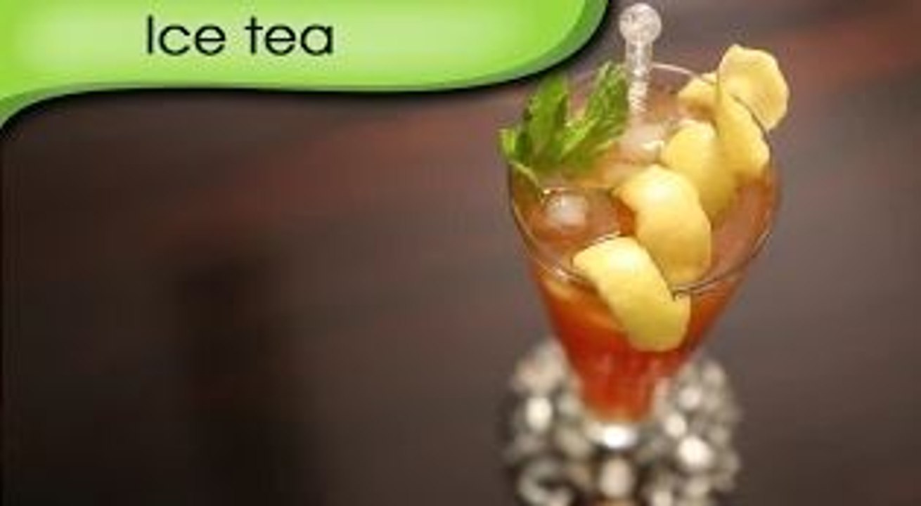 Ice Tea Recipe - Refreshing Cold Beverage - Recipe By Ruchi Bharani