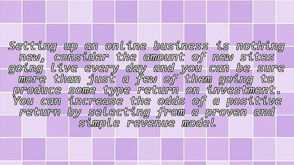 Simple Online Revenue Models