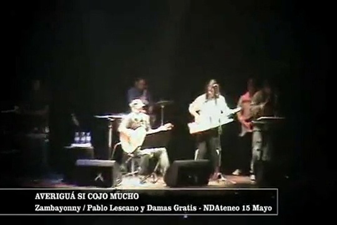 Zambayonny Con Pablo Lescano Y Damas Gratis.