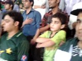 Pakistan National Anthem prior to the 1st T-20 cricket match between PAK & ZIM 22nd MAY' 2015