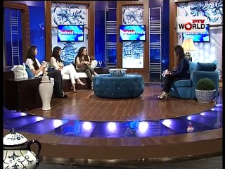 Weekend World with Sophiya (Date:23-05-2015)Natasha Kamal, Saira Rizwan, Nida Waqar