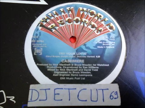 CASHMERE -TRY YOUR LOVIN'(RIP ETCUT)PHILLY WORLD REC 83