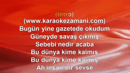 Flört - Sevgiye Doğru - (2012) - TÜRKÇE KARAOKE