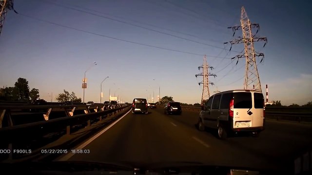 ДТП в Киеве 22.05.2015 Южный путепровод/Южный мост