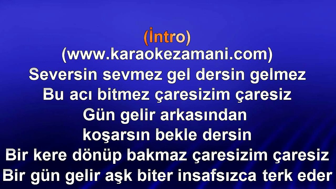 Funda - Çaresizim - 1976 - TÜRKÇE KARAOKE