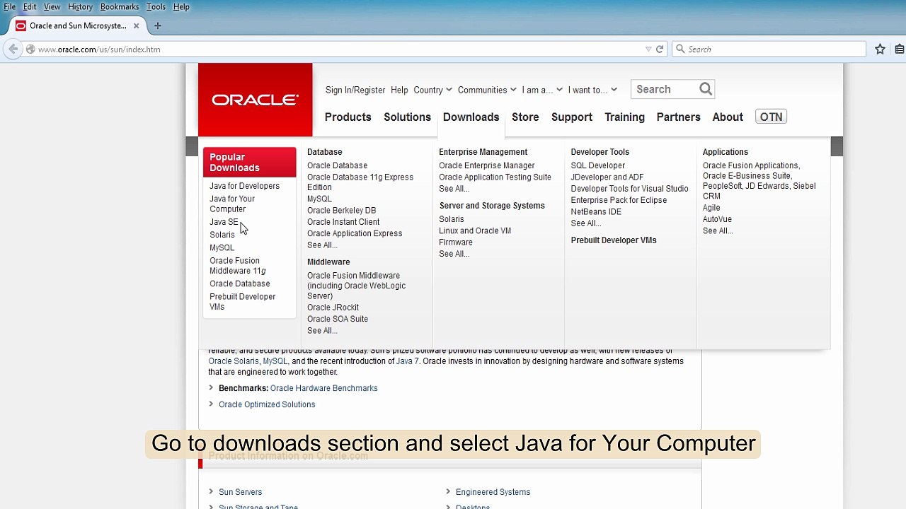How to enable Java