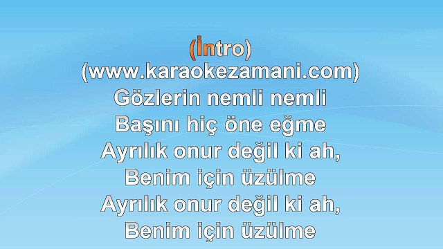 Funda Arar - Benim İçin Üzülme - 2006 - TÜRKÇE KARAOKE