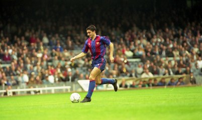 Ernesto Valverde's goals with FC Barcelona