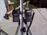 Arrow II Antenna and 2 Icom Handheld HT's