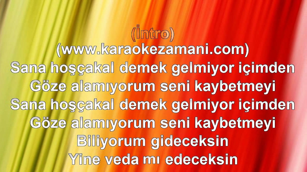 Gamze Akın - Sürgün - 2011 TÜRKÇE KARAOKE