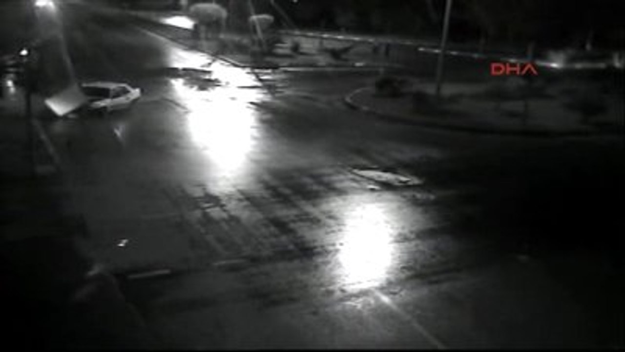 Afyonkarahisar Kazalar Mobese Kameralarına Yansıdı