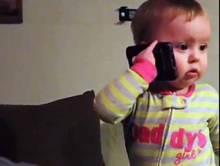 Baby is fluent in speaking but DAD is not-- Very very funny