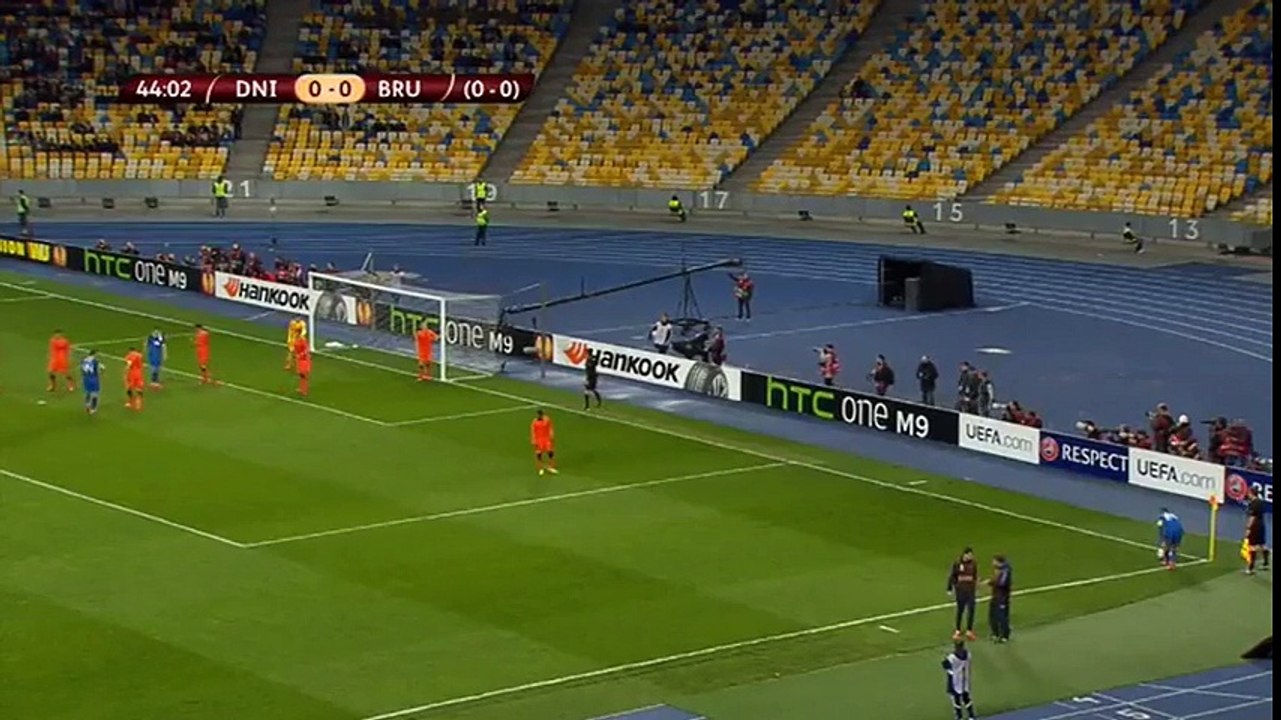 VIDEO Dnipro 1 - 0 Club Brugge [Europa League] Highlights