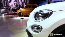 2015 Fiat 500X White Colour - Exterior and Interior Walkaround - 2014 Paris Auto Show