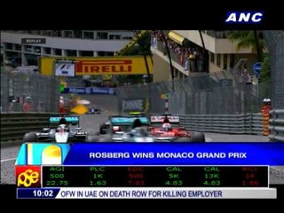 Rosberg wins Monaco Grand Prix