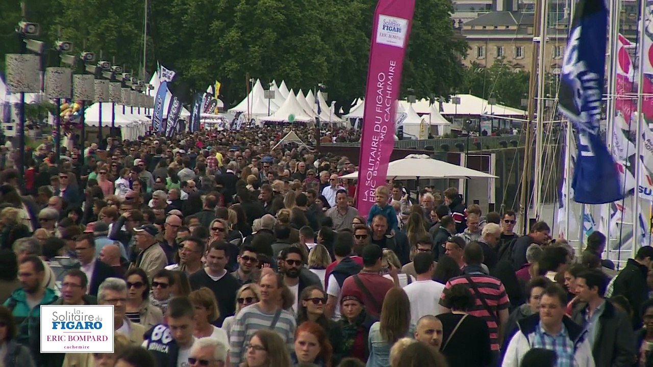 Foule sur les quais de Bordeaux !