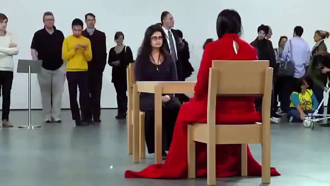 Marina Abramovic se encuentra su amor 23 años después.