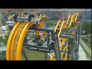 You Wanna Challenge BATMAN 4D Free-Spin Coaster