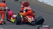 Hawksworth,Saavedra and Coletti Huge Crash 2015 Indy 500