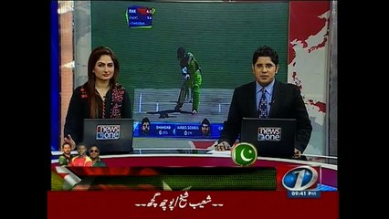 Shoaib Malik ton propels Pakistan to 375/3 against Zimbabwe in 1st ODI at Lahore