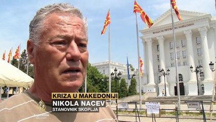 Šatori u centru Skoplja