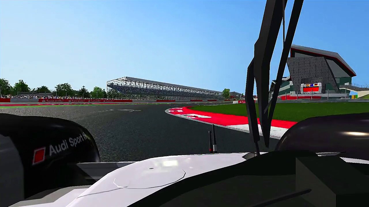 rFactor - WEC 2015 - Audi R18 E-tron Quattro Onboard Silverstone HD
