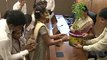 Gandhinagar School Children meets Gujarat CM Anandiben Patel