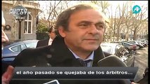 Platini a Mourinho: 