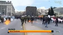 Manifestazioni in Grecia contro Papandreu