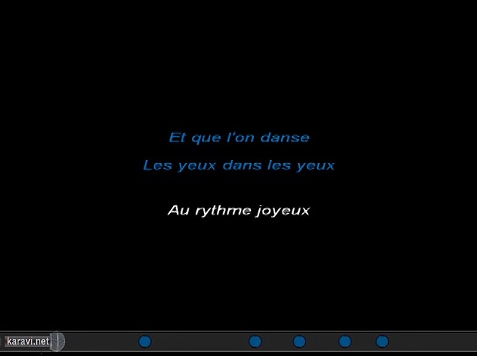 Karaoké Français - Andrex - La java bleue