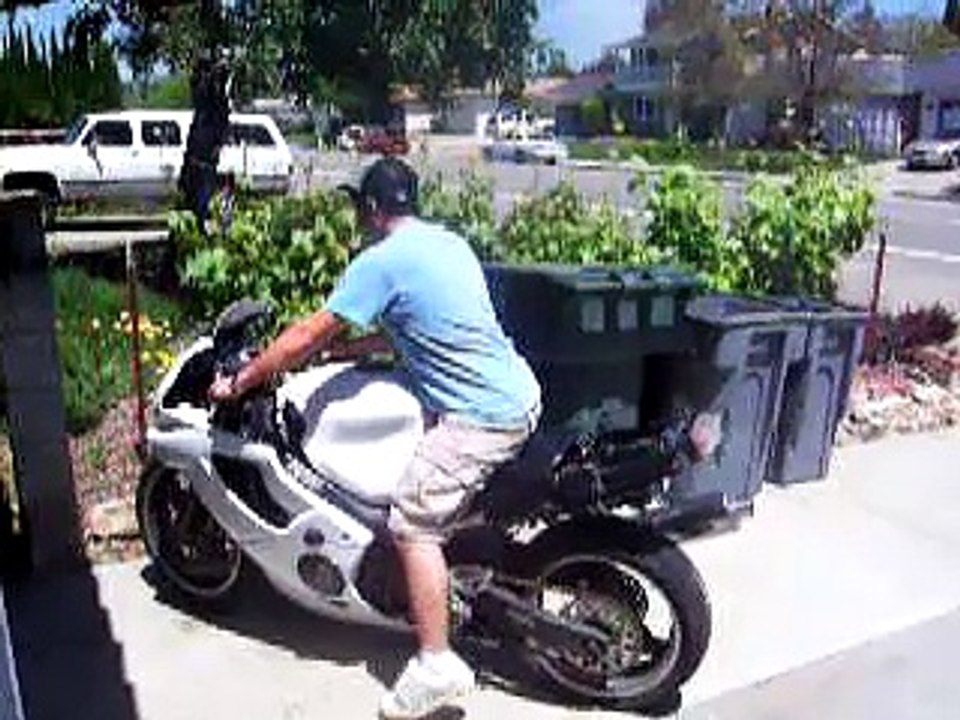 Motorcycle Burnout